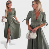 Celeste - Vestido de ganga