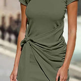 Vestido Filipa – Nó Lateral Drapeado