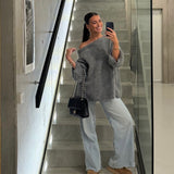 Mia – Camisola "Off-Shoulder" em Malha Ultra-Suave