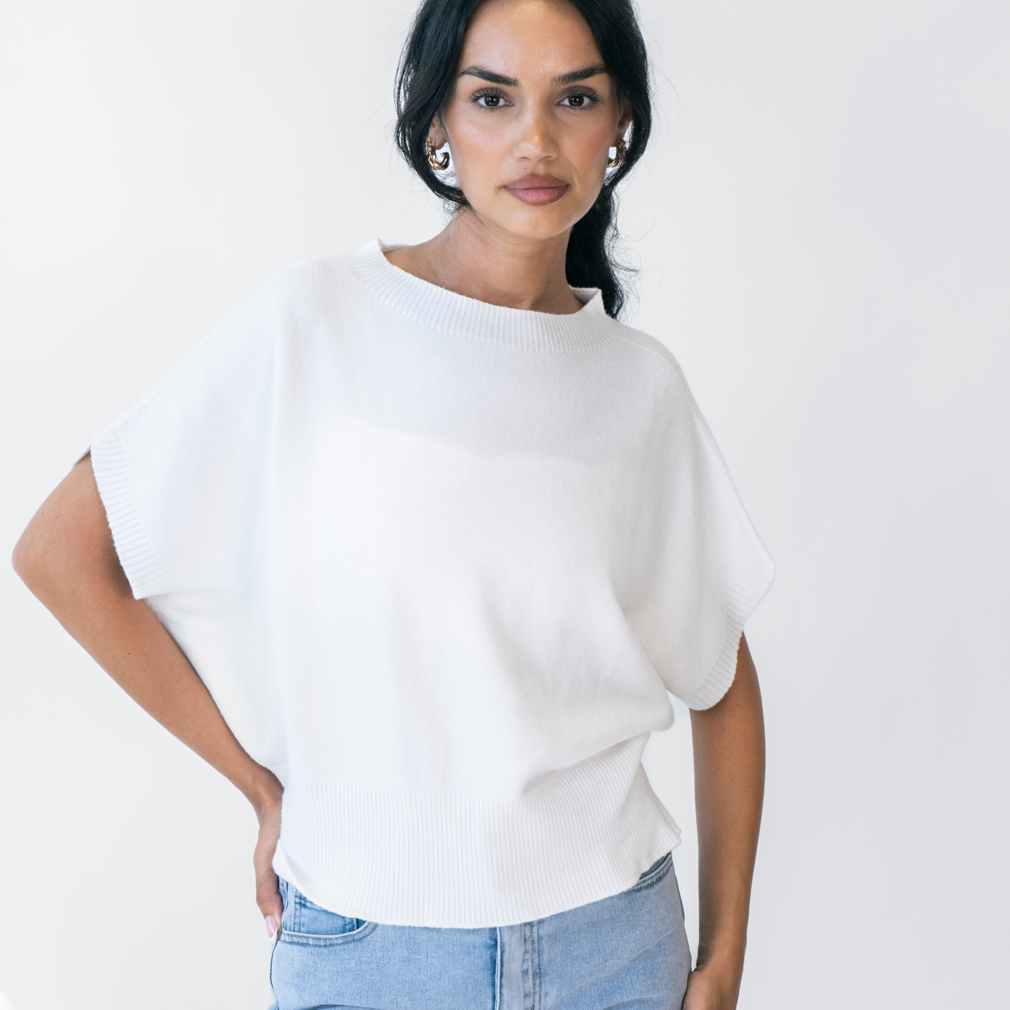 Inês – Colete em Malha de Algodão