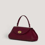 Florença –Mala em Pele com Detalhes "Light Gold"