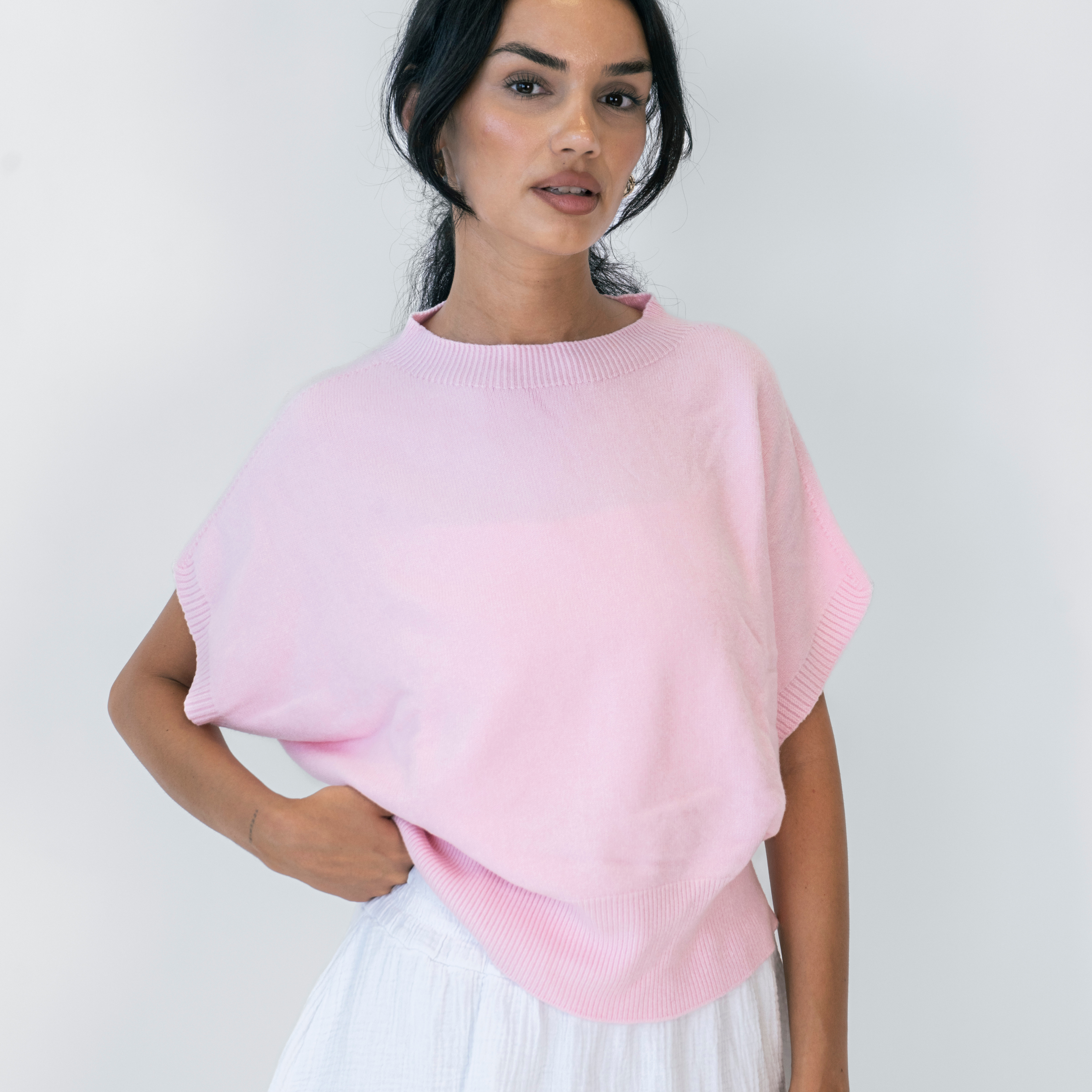 Inês – Colete em Malha de Algodão