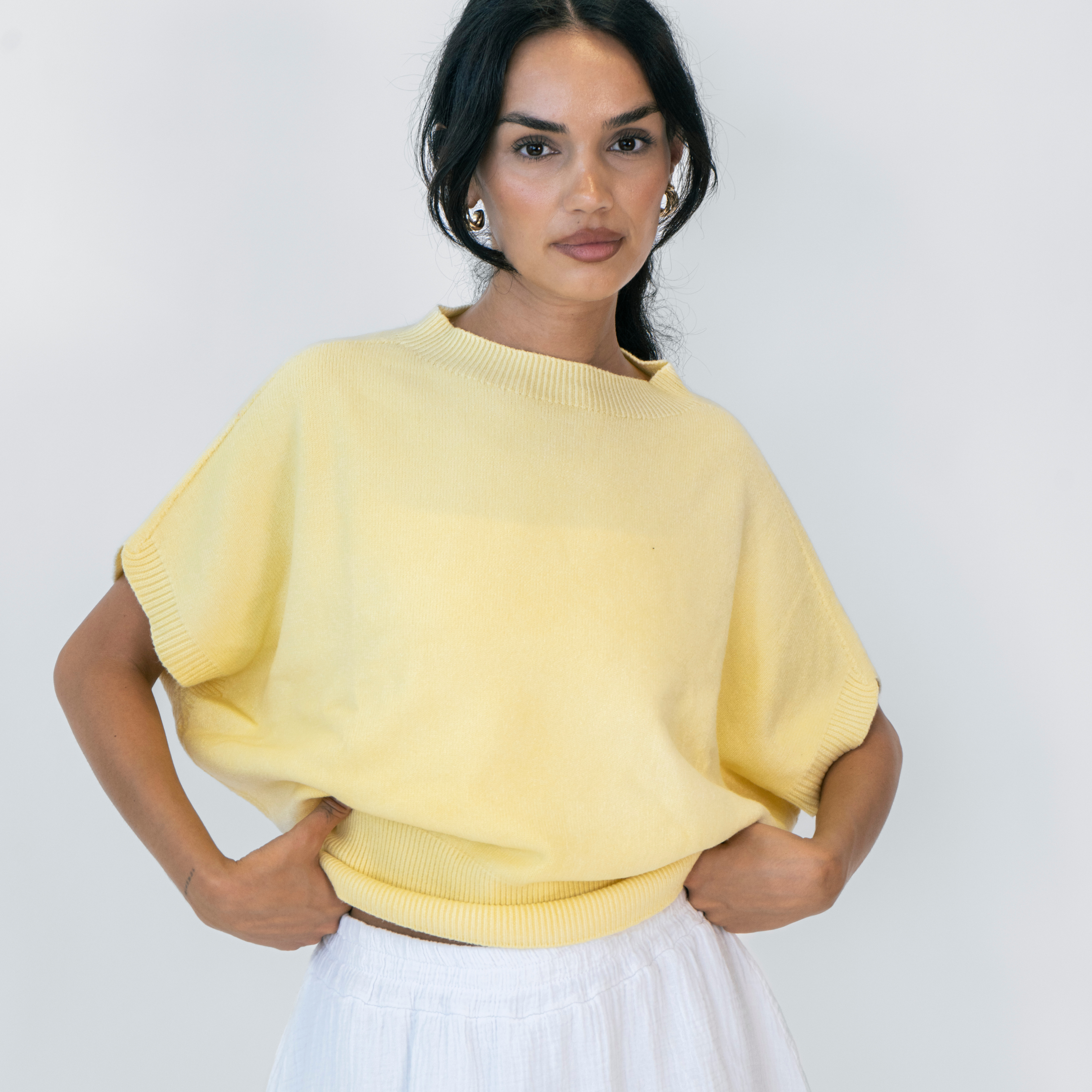 Inês – Colete em Malha de Algodão