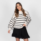 Helena – Camisola Oversize em Malha