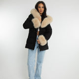 Isabel – Parka de Inverno com Capuz em Pelo