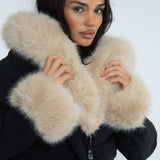 Isabel – Parka de Inverno com Capuz em Pelo