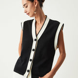 Inês – Colete de Malha "Old Money"