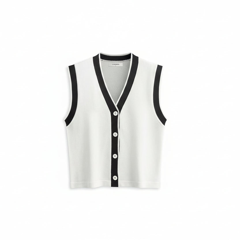 Inês – Colete de Malha "Old Money"