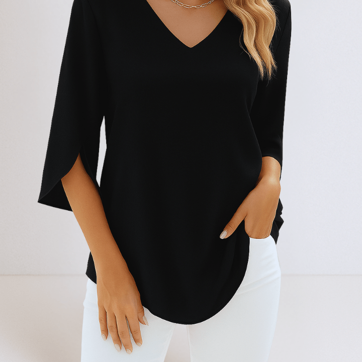 Emilie | Blusa de Decote em V