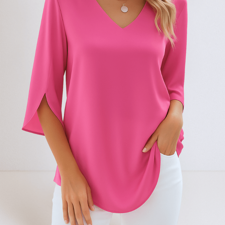 Emilie | Blusa de Decote em V