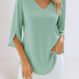 Emilie | Blusa de Decote em V