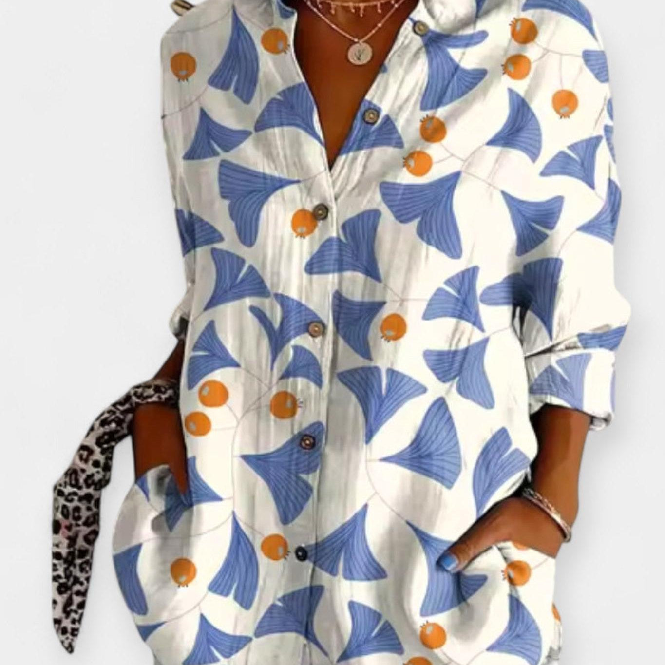 Frida | Camisa com Estampa Floral