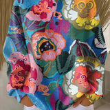 Ida™ - Pullover com grandes flores coloridas