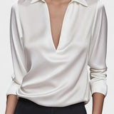 Ida | Camisa de cetim