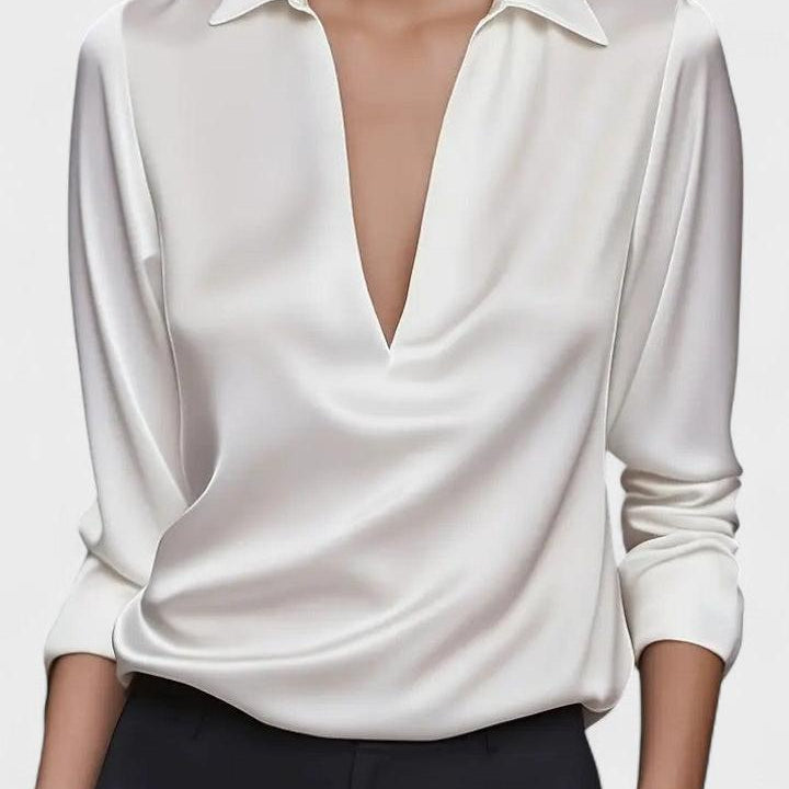 Ida | Camisa de cetim