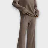 Malou | Conjunto de Malha Canelada