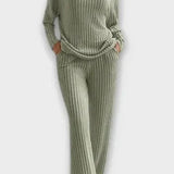 Malou | Conjunto de Malha Canelada