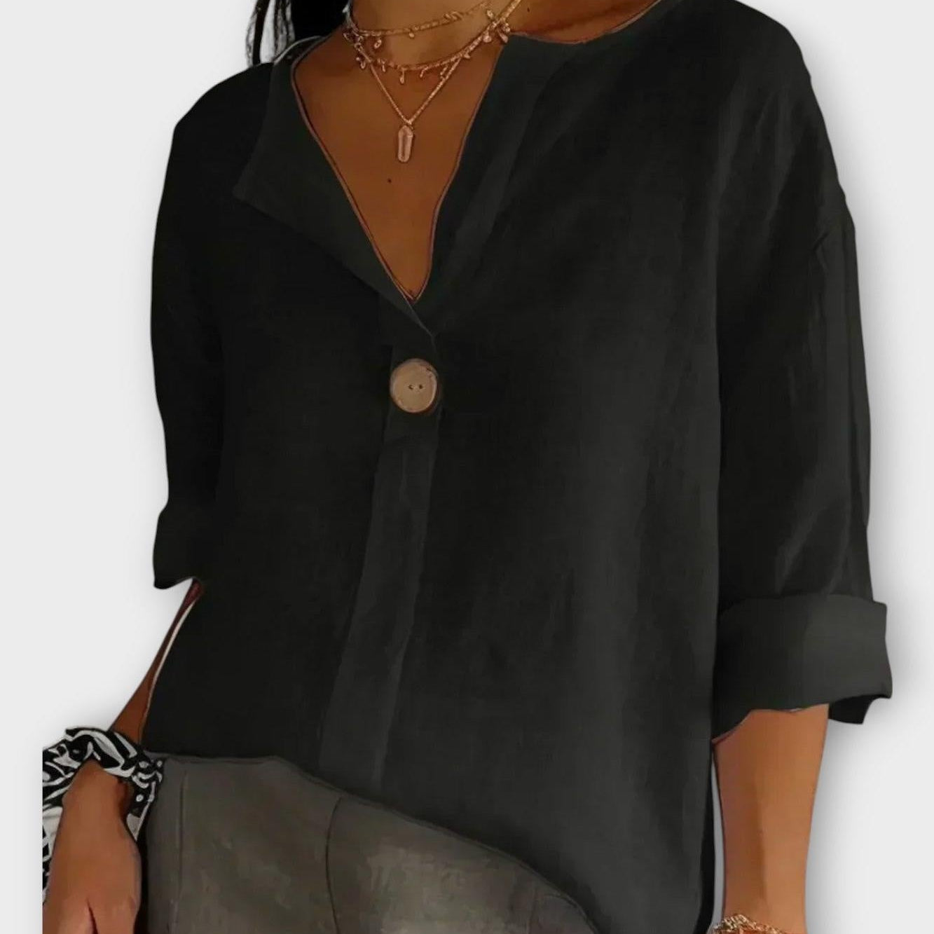 Marie | Camisa de gola em V