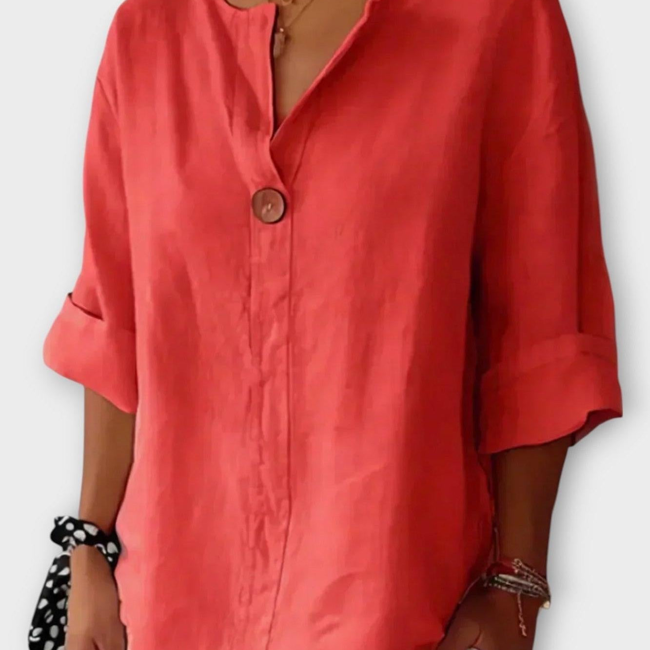 Marie | Camisa de gola em V