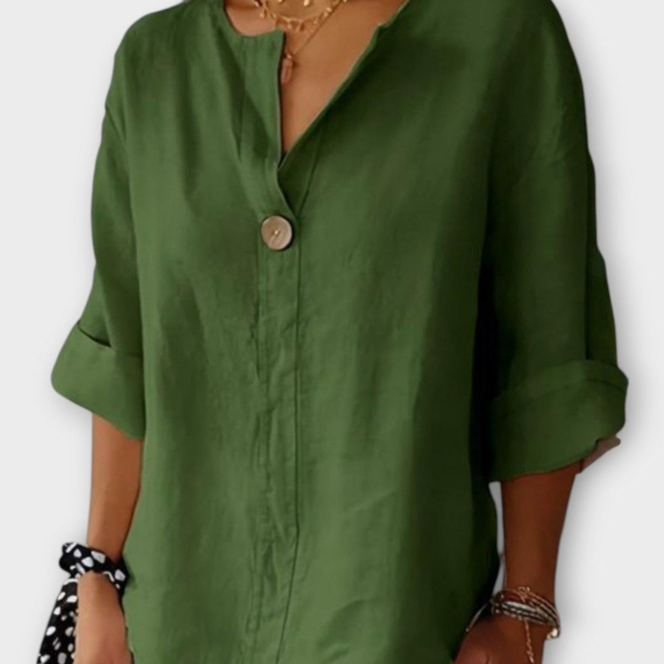 Marie | Camisa de gola em V