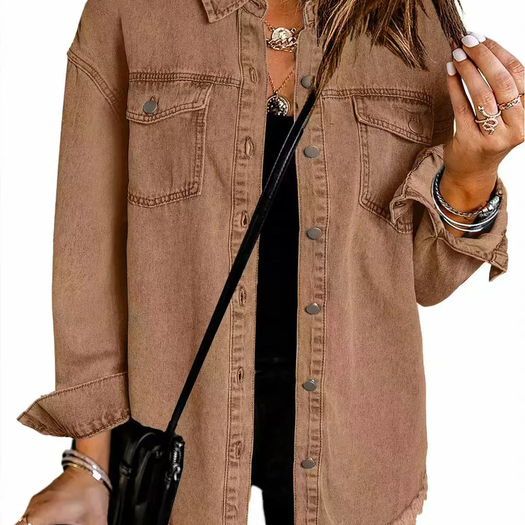 Beatriz – A Jaqueta Jeans Premium