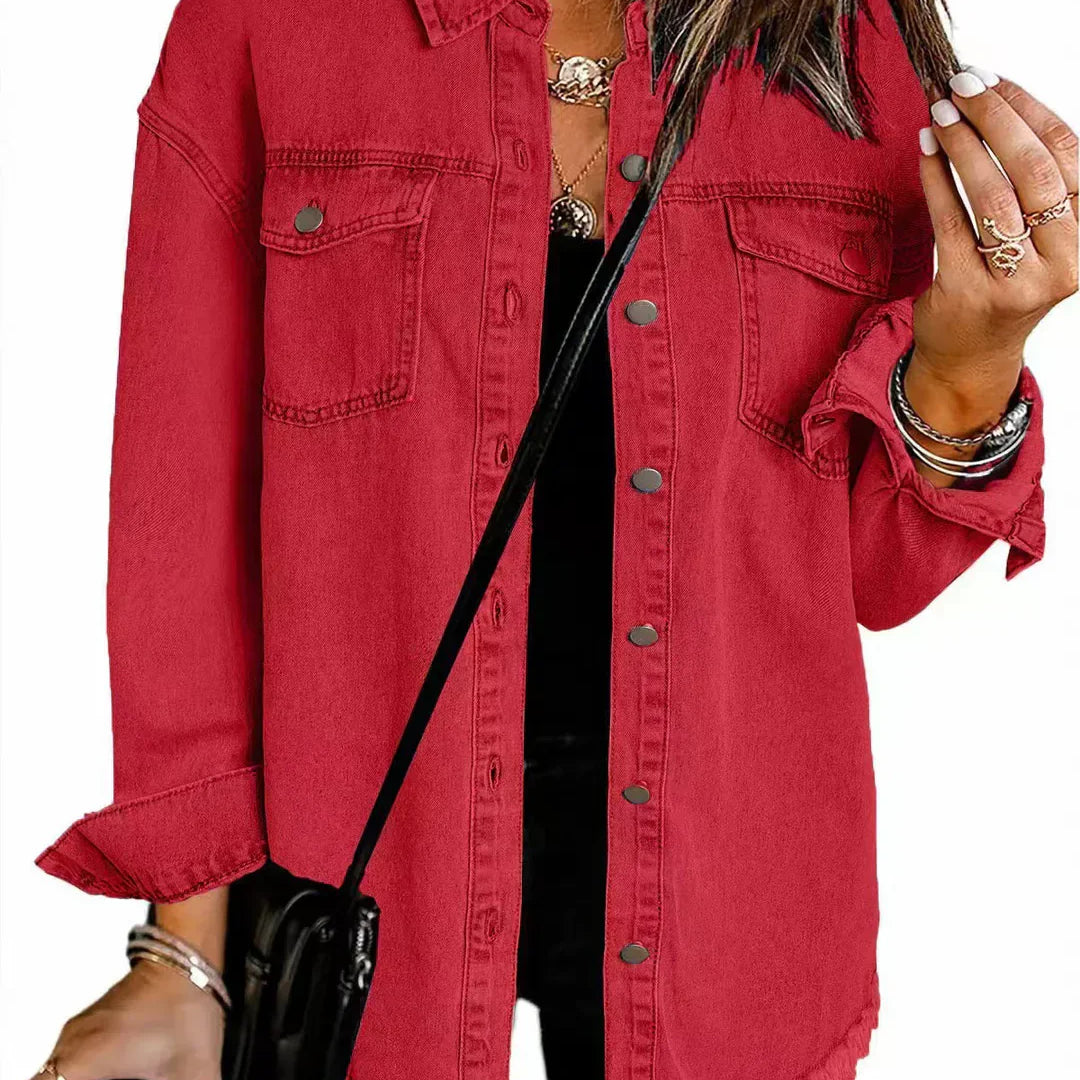 Beatriz – A Jaqueta Jeans Premium