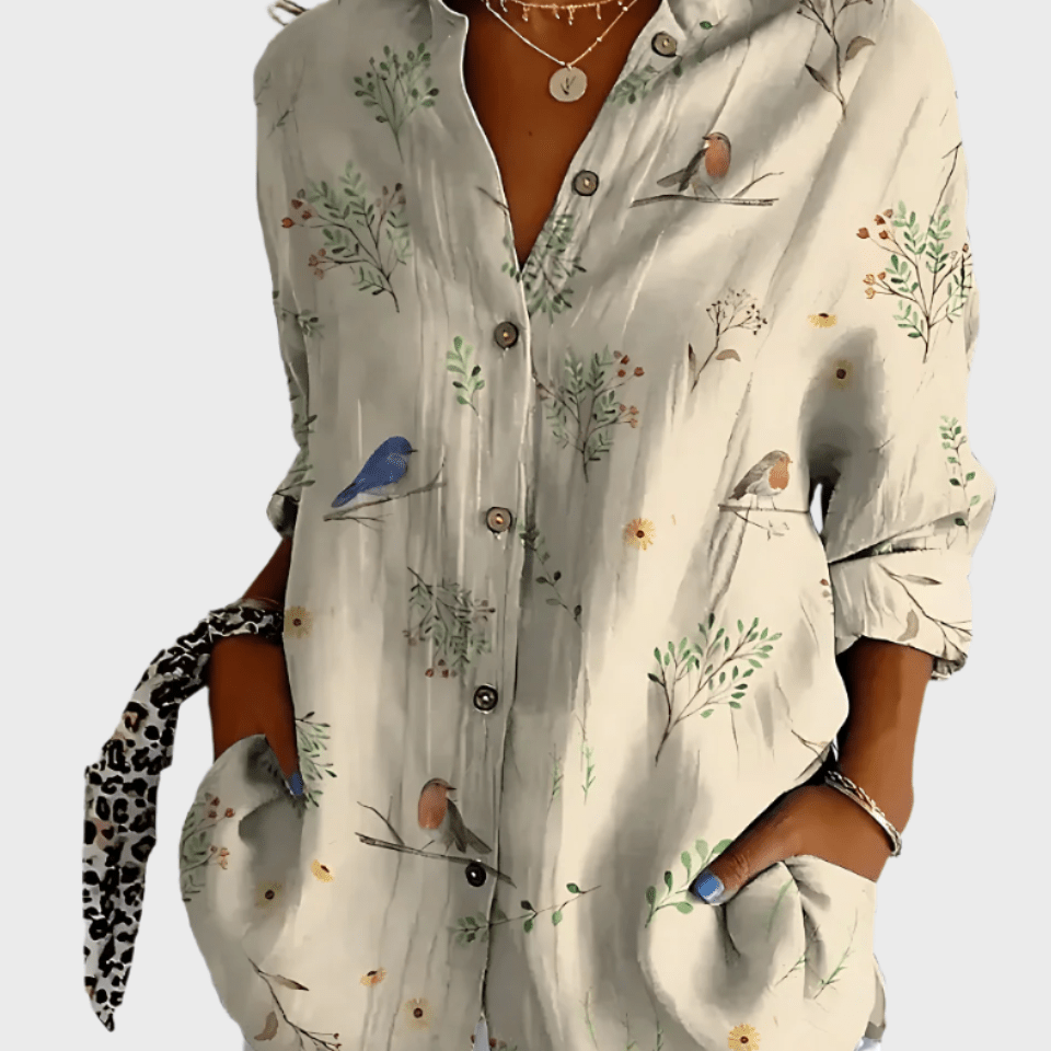 Rosa | Camisa estampada