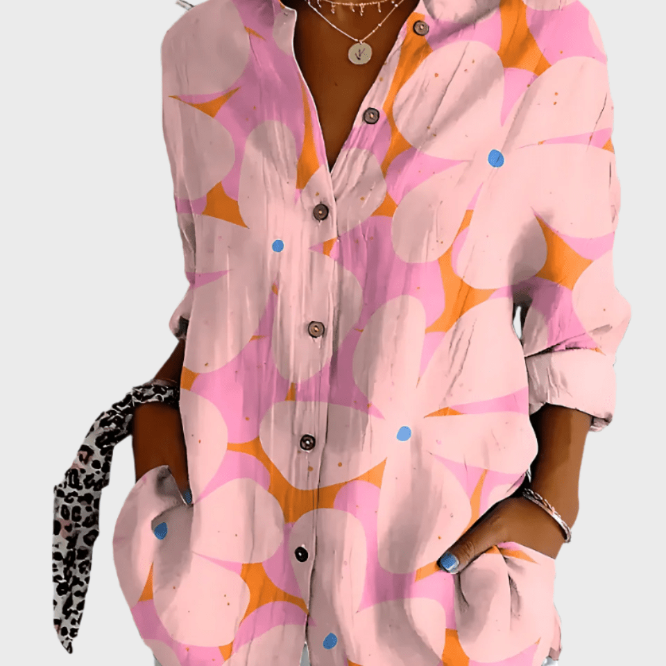 Rosa | Camisa estampada