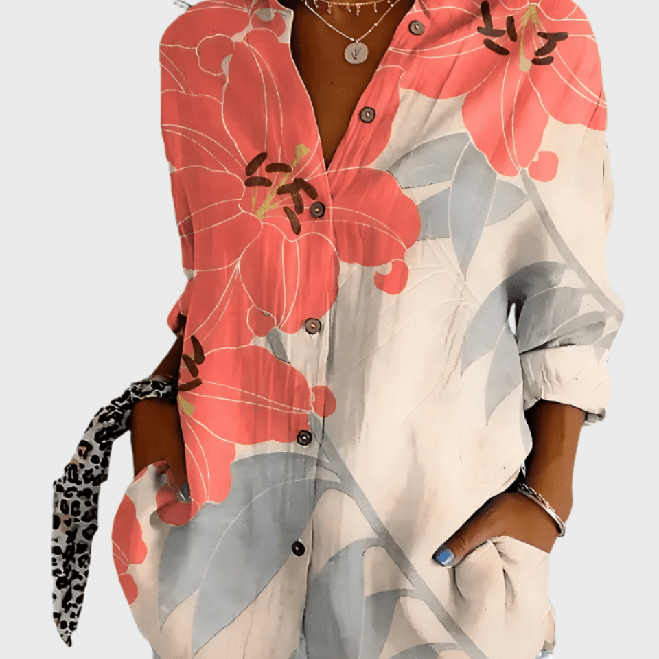 Rosa | Camisa estampada