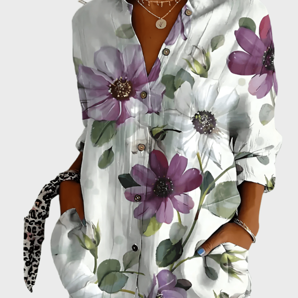 Rosa | Camisa estampada