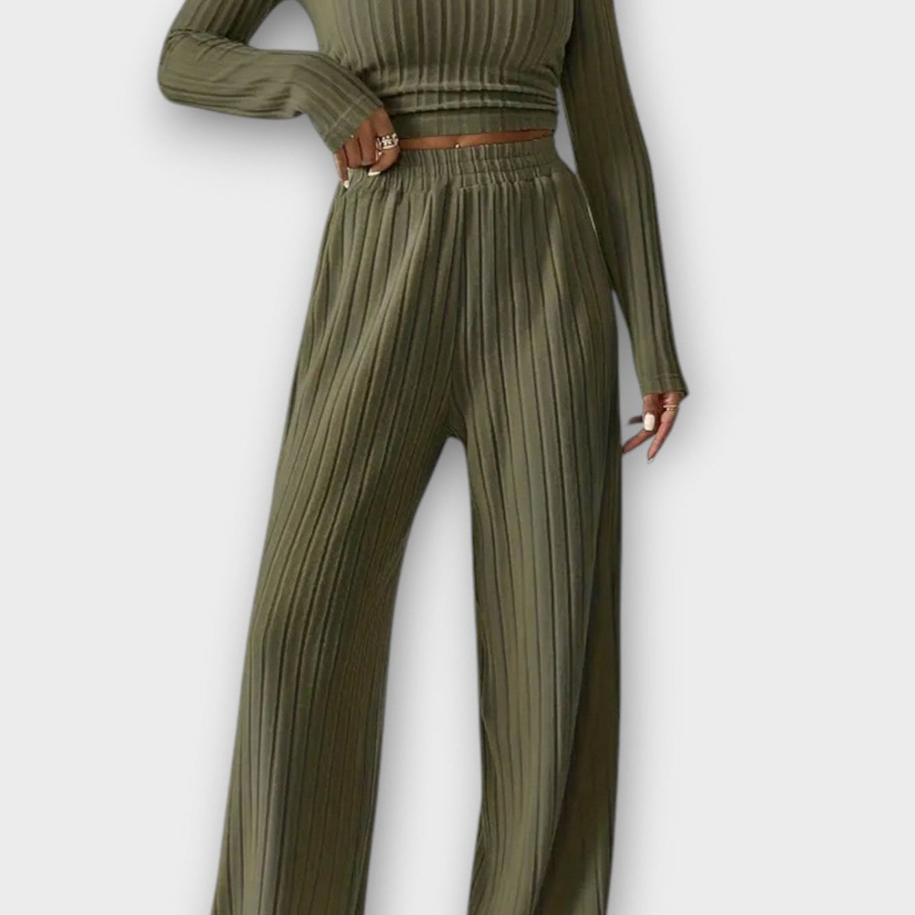 Selma | Conjunto de Manga Longa