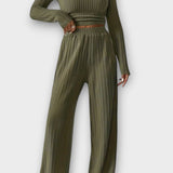 Selma | Conjunto de Manga Longa