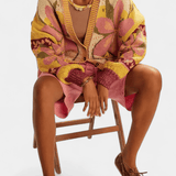 Stine | Cardigan Floral