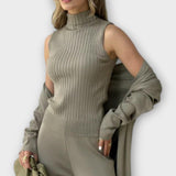 Stine | Conjunto de Malha Canelada