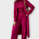 Stine | Conjunto de Malha Canelada