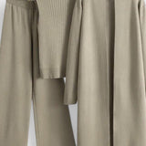 Stine | Conjunto de Malha Canelada