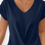 Stine | Blusa de gola em V