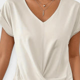 Stine | Blusa de gola em V