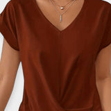 Stine | Blusa de gola em V