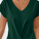 Stine | Blusa de gola em V