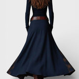 Graciete - Vestido de camurça com cinto