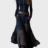 Graciete - Vestido de camurça com cinto