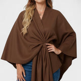 Yvette | Poncho Draperet Elegante