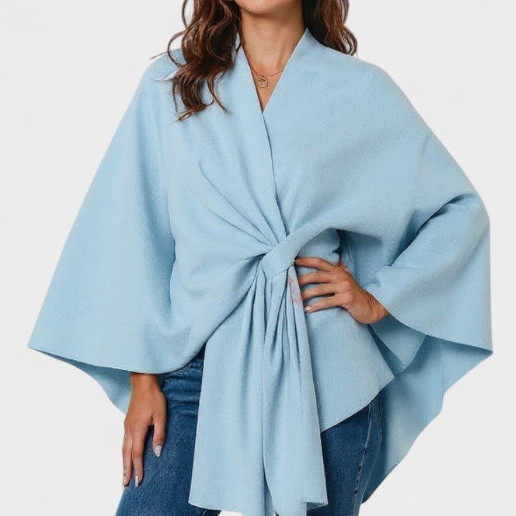 Yvette | Poncho Draperet Elegante
