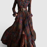 Graça | Vestido com cinto ajustado