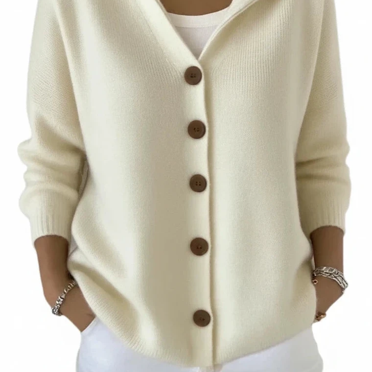 Felicia – Cardigan com Capuz