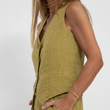 Ella | Conjunto de calças largas com colete