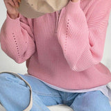 Celine – O Pulôver de Gola Dobrada