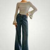 Elena – Camisola "Off-the-Shoulder"