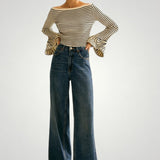 Elena – Camisola "Off-the-Shoulder"